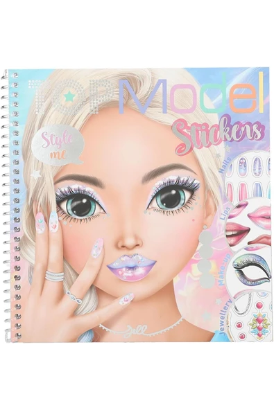 Style Me Makyaj Tasarım Ve Çıkartma Kitabı - 4