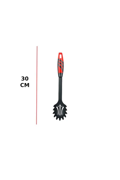 5’li Modern Tasarım Pişirme ve Servis Seti – 220°C Isıya Dayanıklı Kırmızı - 4
