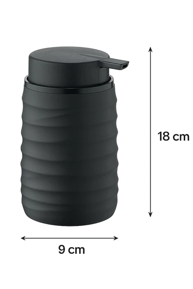 Mutfak ve Banyo İçin Şık Tasarımlı Sabunluk Antrasit - 4