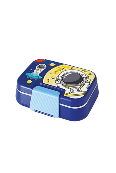 Kulplu Beslenme Kabı 1 Litre Sızdırmaz Contalı Paslanmaz Çelik Bölmeli Sızdırmaz Yemek Saklama Kabı - 4