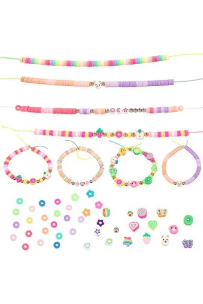 Topmodel Kolye ve Bileklik Boncuk Seti 0413182 - 5