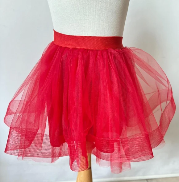 GALA altı grinli kabarık kız çocuk tütülü etek - Resim 3