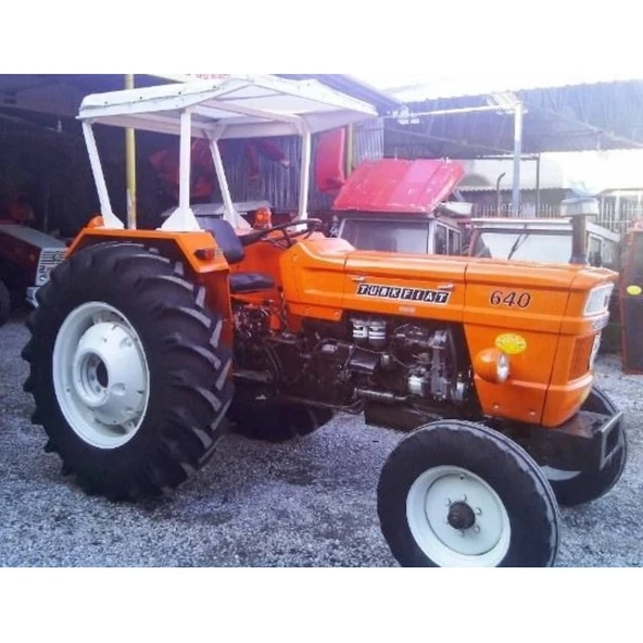 Türk Fiat 640 Traktör Kılıfı Branda - Resim 5