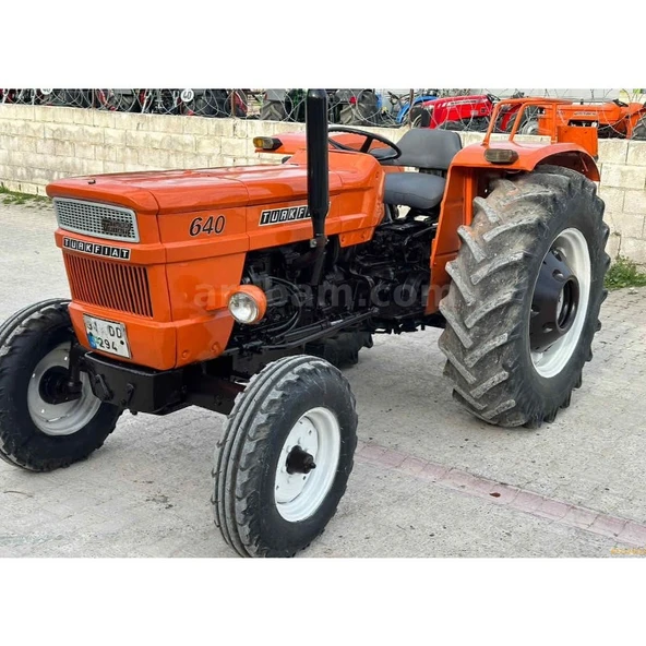 Türk Fiat 640 Traktör Kılıfı Branda - Resim 4