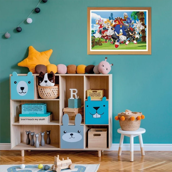 Clementoni 104 Parçalı Sonic The Hedgehog Yapboz Sonic The Hedgehog Puzzle Clementoni 6 Yaş ve Üzeri Çocuk Yapbozu - 3