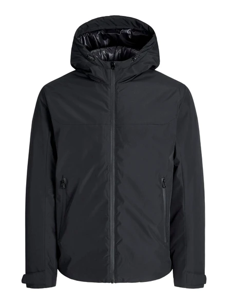 JJEBRANDON TRANSITIONAL JACKET SN Black Black S - Resim 2