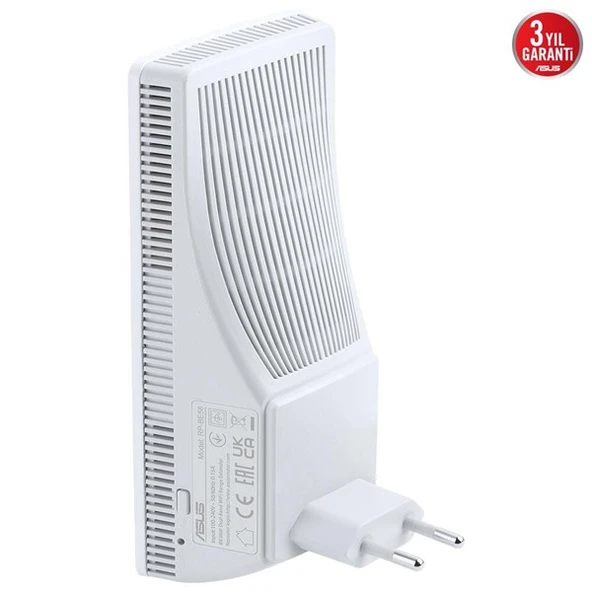 ASUS RP-BE58 BE3600 WIFI7 Dual Band Mesafe Genişletici Priz Tip - 6