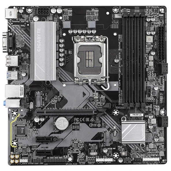 GIGABYTE B760M-D3HP DDR5 HDMI DP PCIE 4.0 1700p mATX - Resim 2