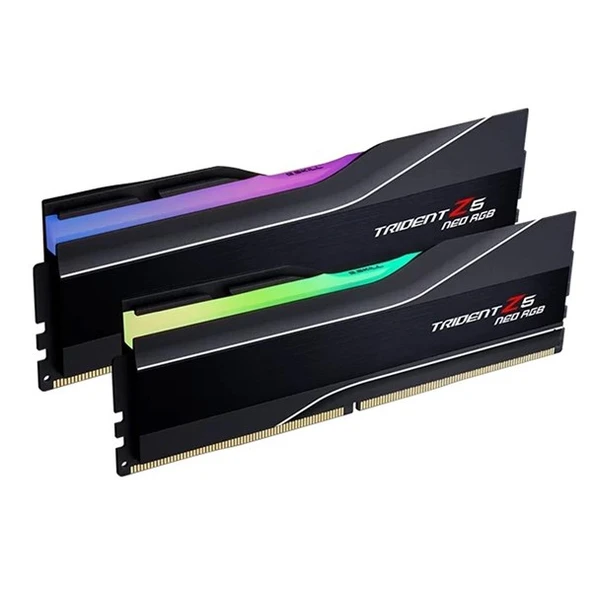 GSKILL 128GB (2X 64GB) DDR5 6000MHZ CL34 RGB DUAL KIT PC RAM TRIDENT Z5 NEO F5-6000J3444F64GX2-TZ5NR