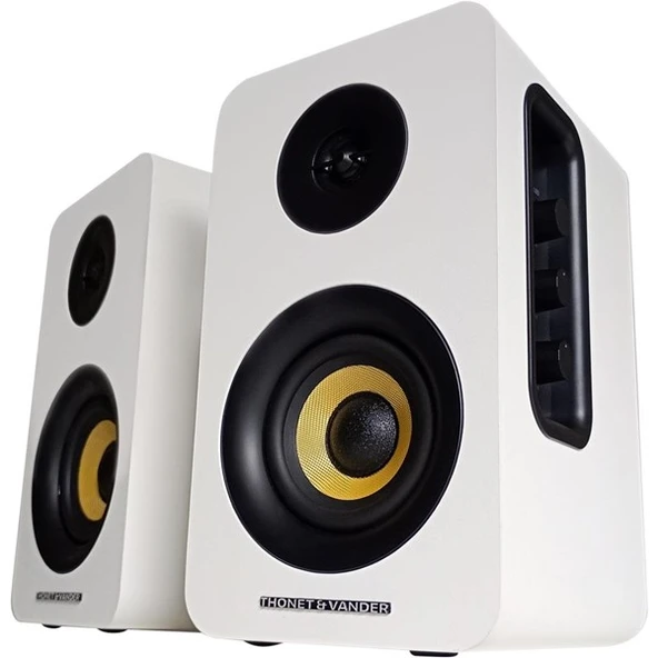 THONEL Vander Kumpel HK096-03677 50W RMS Siyah Bluetooth 5.0 RCA 2.0 Hoparlör - 5