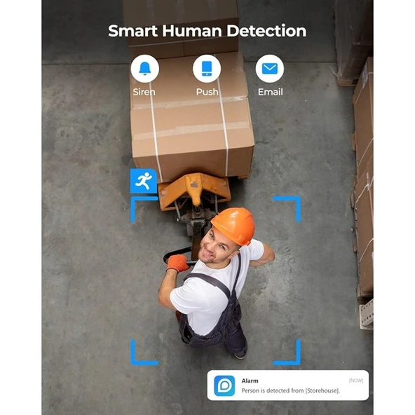 REOLINK 6MP PANORAMİK 1,92mm FE-P 8metre IP Güvenlik Kamerası - 5