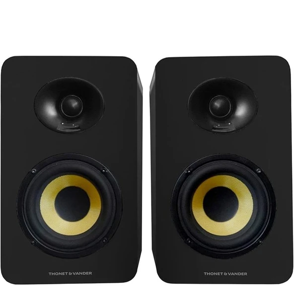 THONET Vander Vertrag Gen 2 80W RMS Siyah Bluetooth 5.0 RCA 2.0 Hoparlör - 2
