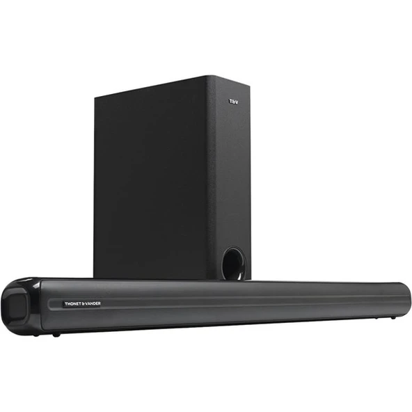 THONET Vander Kino HK096-03641 150W RMS Bluetooth HDMI Soundbar + Subwoofer 2.1 Hoparlör