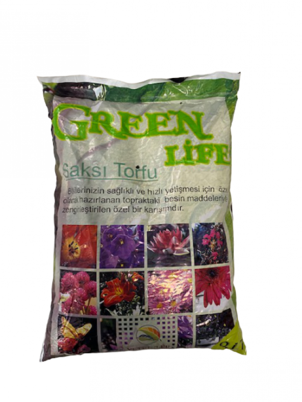 Green Life Çiçek Fide Torfu Toprağı Torf 3lt