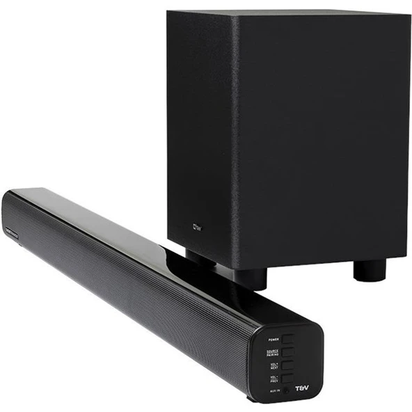 THONET Vander Dunn Gen 2 HK096-03580 100W RMS Bluetooth HDMI Soundbar - Resim 3
