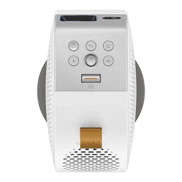 BENQ 500ansilümen 1080p Hdmı Usb-C Kablosuz Android Lazer Dlp Taşınabilir Projektör - Resim 4