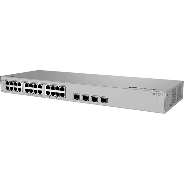 HUAWEI 24port eKIT S220S-24T4JX GIGABIT 2xSFP/2xSFP  Yönetilebilir Switch RackMount Layer2 - Resim 2