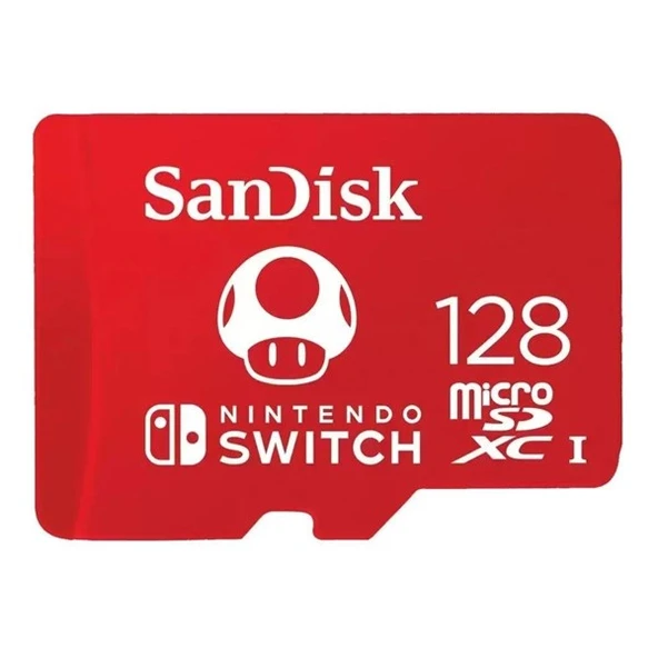SANDISK 128GB NINTENDO SWITCH SDSQXAO-128G-GN3ZN MICRO-SD HAFIZA KARTI