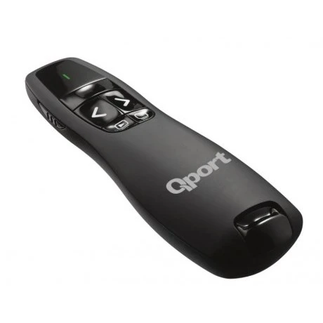 QPORT Q-SUN400 2.4 GHZ USB KIRMIZI LAZERLİ SUNUM KUMANDASI - 2
