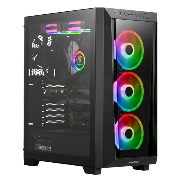 GAMDIAS 850W 80+ BRONZE TALOS M1 ELITE GAMING MID-TOWER PC KASASI ürün görseli