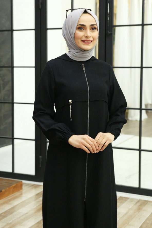 Tesettür Kap - Siyah - 2