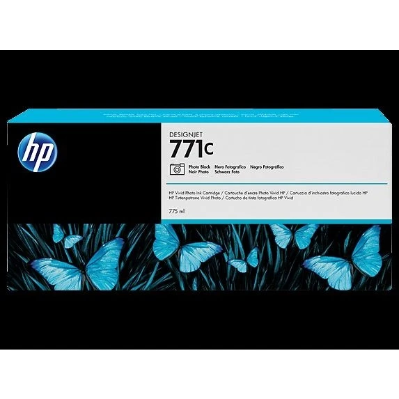 Hp No:771 B6Y13A 775Ml Photo Siyah Kartuş