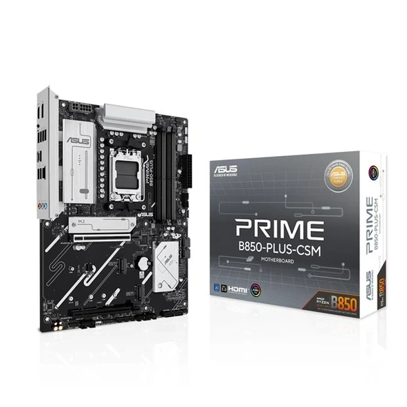 ASUS PRIME B850-PLUS CSM DDR5 HDMI-DP PCIE 5.0 AM5 ATX KURUMSAL ANAKART
