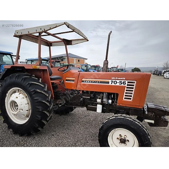 Türk Fiat 7056 Traktör Kılıfı Branda - Resim 4
