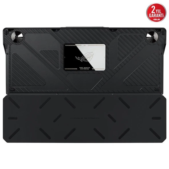 ASUS ROG AZOTH EXTREME NX SNOW KABLOSUZ ALÜMİNYUM KARBON FİBER ŞASE RGB GAMING KLAVYE - 5