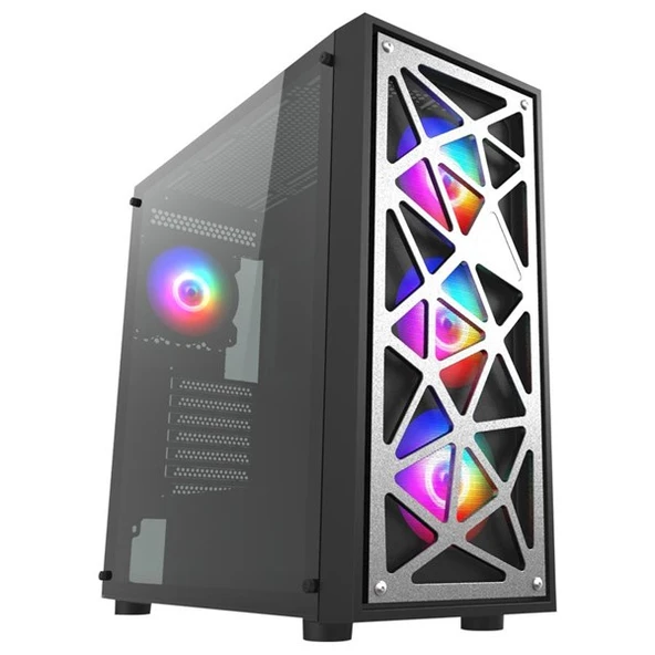 VENTO 850W 80+ VG12AL 4X-RGB GAMING E-ATX PC KASASI ürün görseli