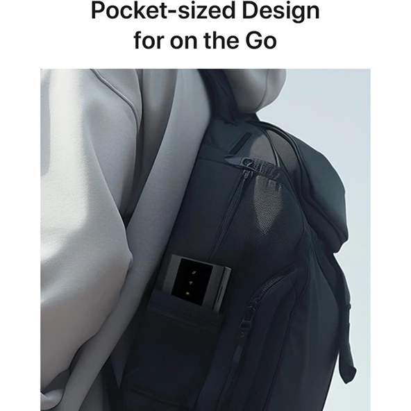 TENDA MF3 4G LTE WIFI6 BATARYALI TAŞINABİLİR MOBİL ROUTER - Resim 5