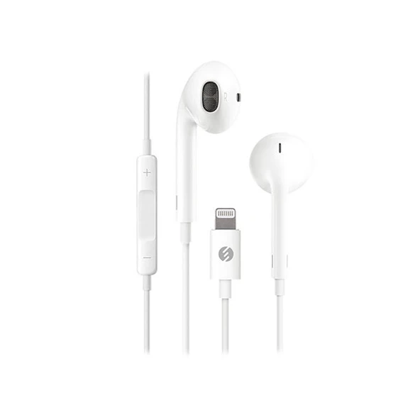 S-LINK SL-BTL01 Beyaz iPhone Telefon Uyumlu Lightning konnektörlü Bluetooth Kulaklık