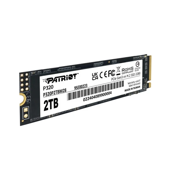 PATRIOT 2TB P320 P320P2TBM28 3000-2200MB/s M2 NVME GEN4 DİSK - 4
