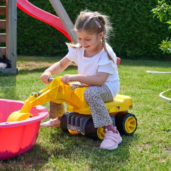 BIG Maxi Kepçe Excavator Üstüne Binilebilen Ekskavatör Kepçe Hareket Ettirilebilir Kollar 360 Derece Döndürülebilir Koltuk - 2