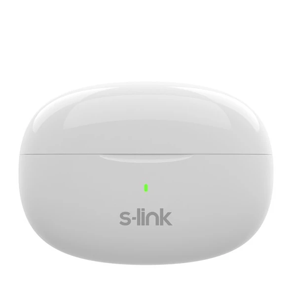 S-LINK EARDOPES SL-TWS08 Beyaz 4 Mikrofonlu Enc Dual Mıc. TWS 50/500mah BT Mikrofonlu Kulaklık - 4