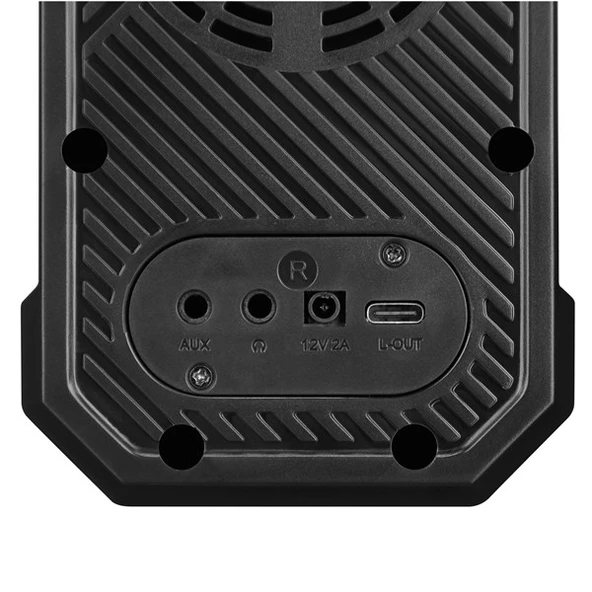 Rampage RMS-X5 2.0 Siyah Multimedia Gaming USB Speaker - 5