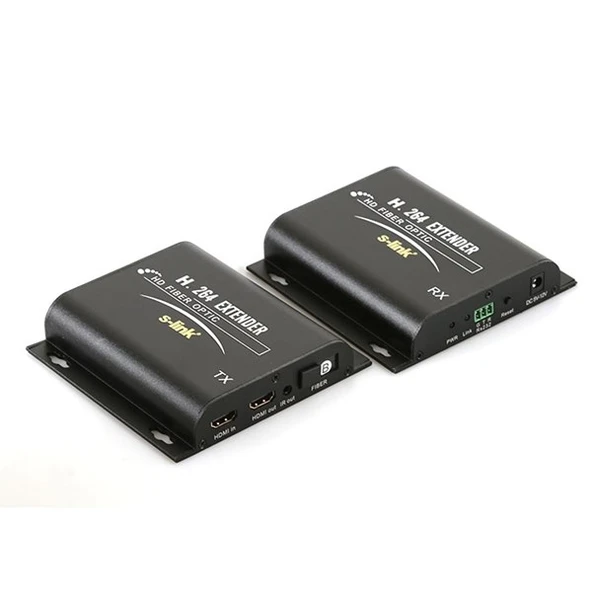 S-LINK SL-HDEX2KM FIBERIC to HDMI Extender 2KM Uzatıcı - 2