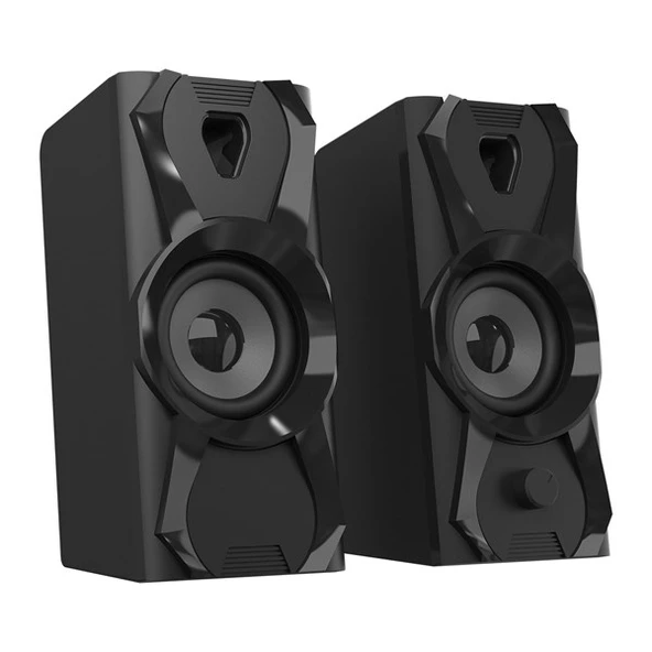MIKADO MD-166 2.0 5W * 2 Siyah USB Speaker - Resim 4
