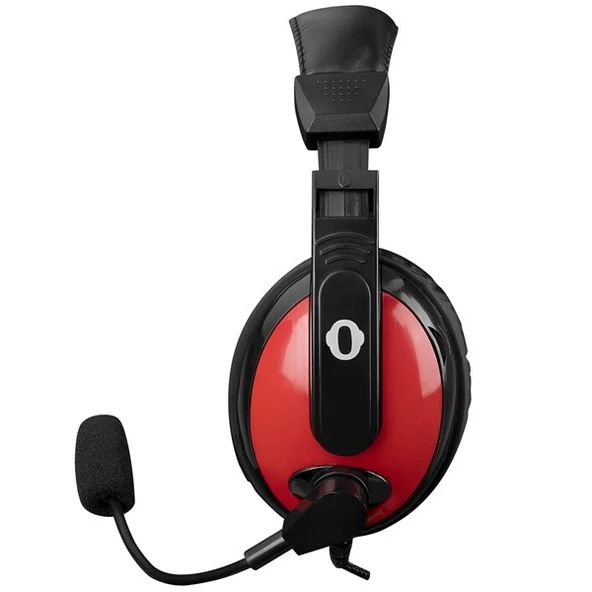 SNOPY SN-2688 Siyah/kırmızı 3,5mm Gaming Oyuncu Mikrofonlu Kulaklık - 3