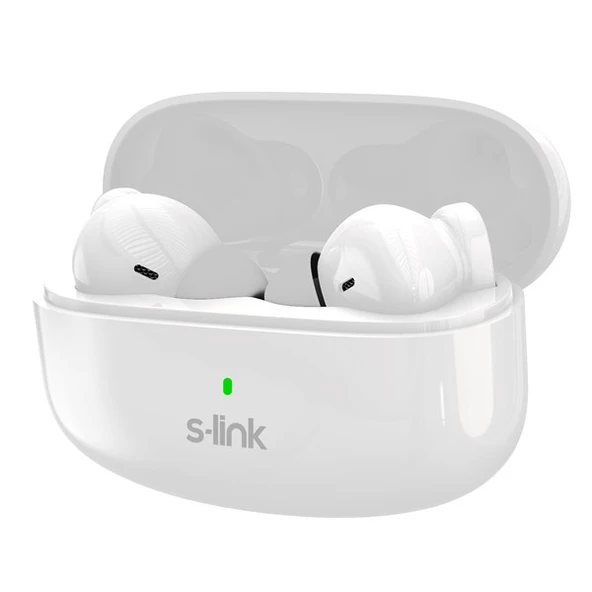 S-LINK EARDOPES SL-TWS08 Beyaz 4 Mikrofonlu Enc Dual Mıc. TWS 50/500mah BT Mikrofonlu Kulaklık - 2