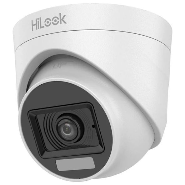HILOOK 5MP THC-T157-LPS 2.8Mm Smart Lıght Colorvu Sesli Ahd Dome Kamera - Resim 3