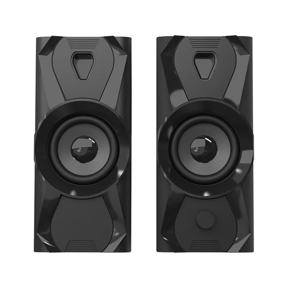 MIKADO MD-166 2.0 5W * 2 Siyah USB Speaker - Resim 3