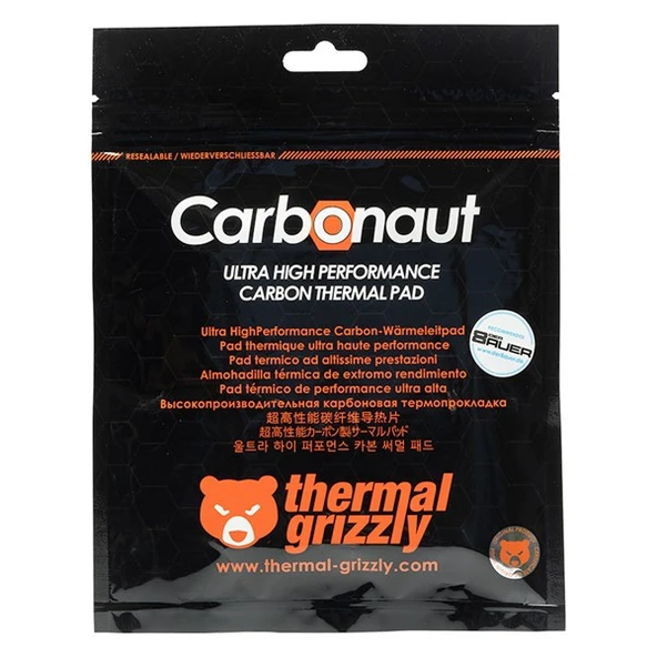 Thermal Grizzly Carbonaut TG-CA-32-32-02-R 32x32x0.2mm Termal PAD - Resim 4