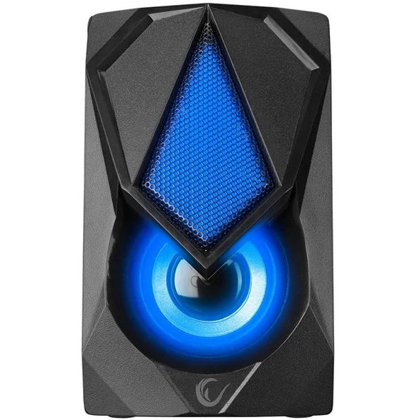 RAMPAGE RMS-G19 2.0 5 Watt LED Işıklı Siyah Multimedia Speaker - 4