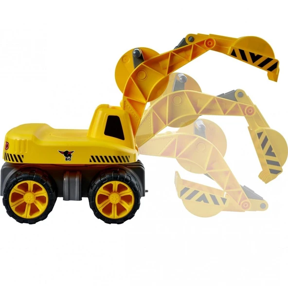 BIG Maxi Kepçe Excavator Üstüne Binilebilen Ekskavatör Kepçe Hareket Ettirilebilir Kollar 360 Derece Döndürülebilir Koltuk - 3