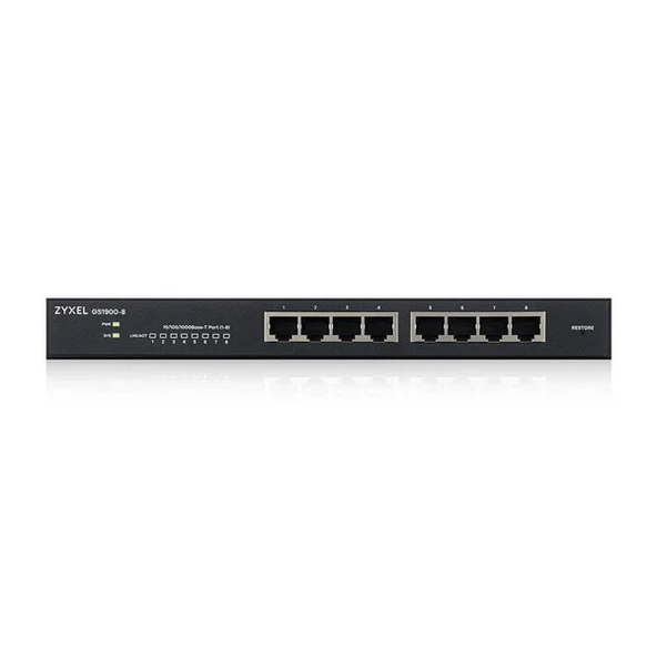 ZYXEL 8port GS1900-8 v2 Gigabit Yönetilebilir Swıtch - 3
