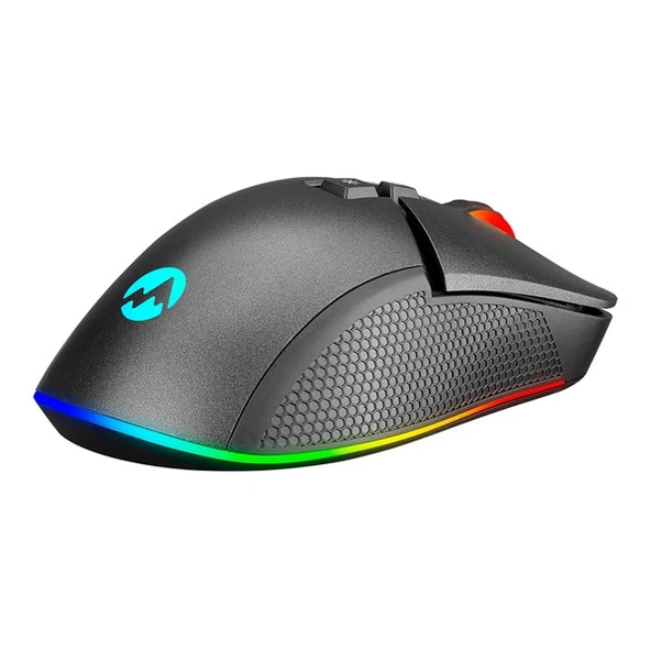 Everest SM-G05 X-RACER Usb Siyah 6400dpi RGB Ledli Gaming Oyuncu Mouse - 5