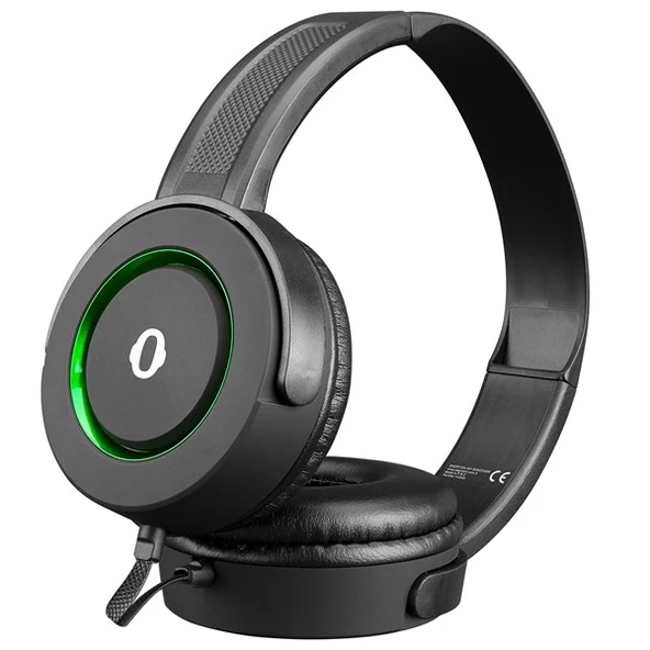 SNOPY SN-401 DISCOVER Yeşil Güçlendirilmiş Bass Etkili Mikrofonlu Kulaklık - 4