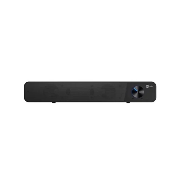 LENOVO LECOO DS111 Stereo USB+3.5mm Jack Siyah 6w RMS Soundbar Speaker ürün görseli 1