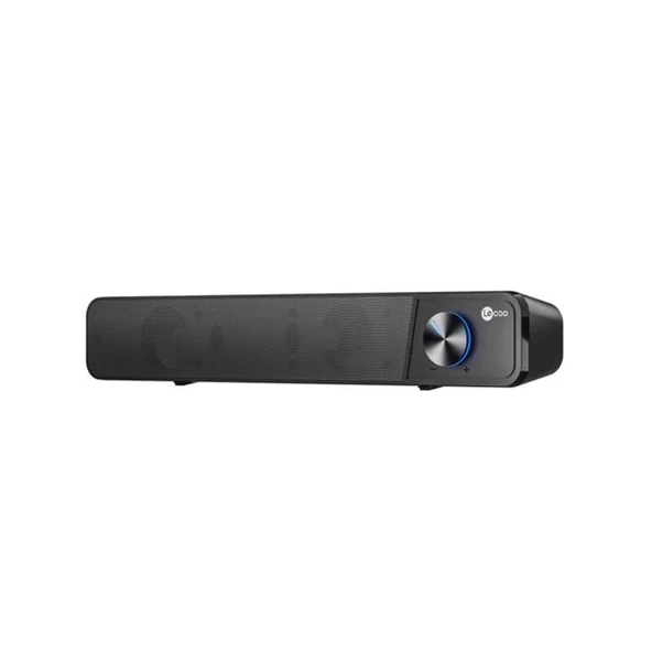 LENOVO LECOO DS111 Stereo USB+3.5mm Jack Siyah 6w RMS Soundbar Speaker - Resim 2